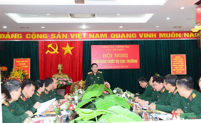 Thiếu tướng Nguyễn An Phong nhậm chức Cục trưởng Cục Tổ chức, Tổng cục Chính trị Quân đội nhân dân Việt Nam - Ảnh 1.