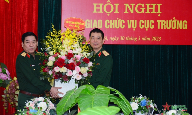 Thiếu tướng Nguyễn An Phong nhậm chức Cục trưởng Cục Tổ chức, Tổng cục Chính trị Quân đội nhân dân Việt Nam - Ảnh 3.