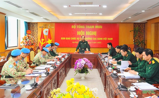 Bổ nhiệm tân Cục trưởng Cục Gìn giữ Hòa bình Việt Nam  - Ảnh 3.