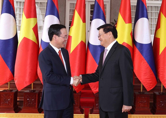 Chuyến thăm Lào của Chủ tịch nước Võ Văn Thưởng có ý nghĩa đặc biệt - Ảnh 1.