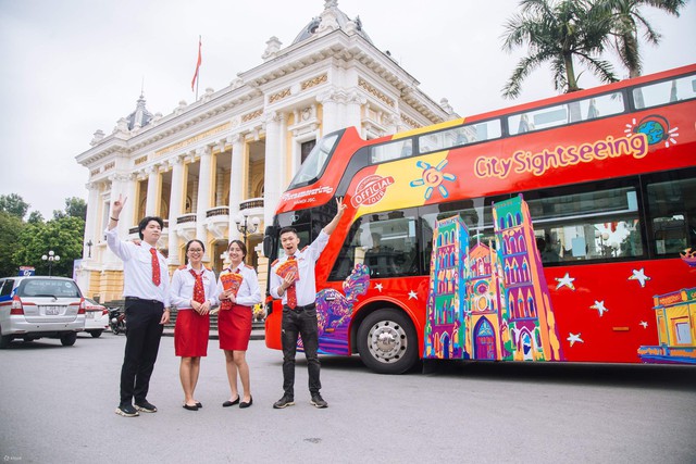 Nghỉ lễ 30/3, 1/5: Miễn phí xe buýt 2 tầng tham quan Thủ đô Hà Nội - Ảnh 2.