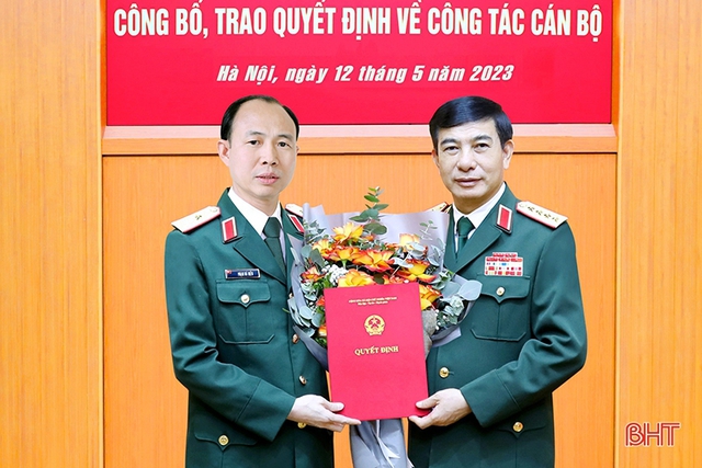 Chỉ định Bí thư Đảng ủy Cơ quan Trung ương; thăng quân hàm Thiếu tướng Tư lệnh Binh đoàn - Ảnh 3.