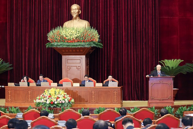 Tổng Bí thư Nguyễn Phú Trọng: Kiên quyết không để xảy ra vi phạm hoặc lợi dụng việc lấy phiếu tín nhiệm để gây chia rẽ, làm mất đoàn kết nội bộ - Ảnh 5.