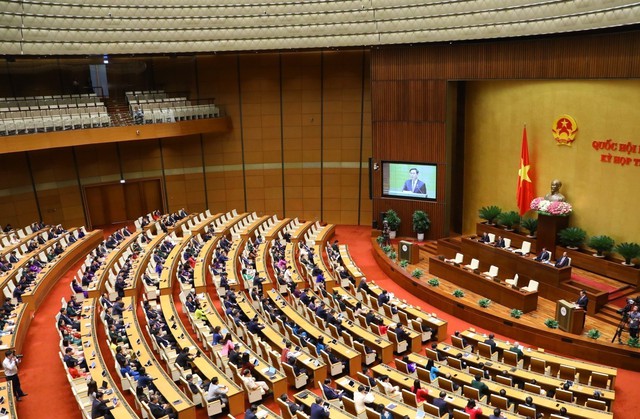 Quốc hội bầu Chủ nhiệm Ủy ban Tài chính - Ngân sách; phê chuẩn bổ nhiệm Bộ trưởng Bộ Tài nguyên và Môi trường - Ảnh 9.