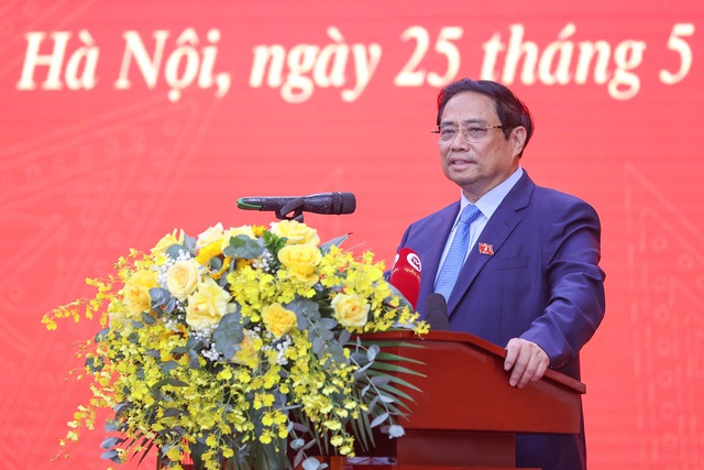 Thủ tướng Phạm Minh Chính trao quyết định và giao trọng trách cho tân Bộ trưởng Đặng Quốc khánh - Ảnh 3.