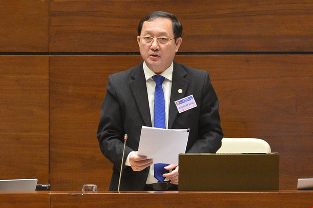 Bộ trưởng Huỳnh Thành Đạt trả lời chất vấn về khoa học, công nghệ - Ảnh 1.