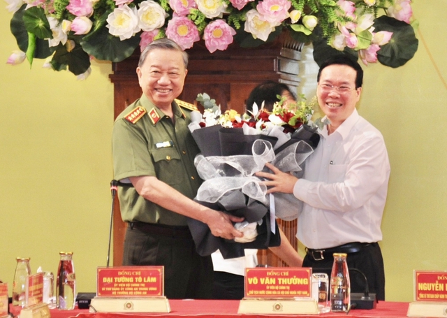 Bộ Chính trị chỉ định Chủ tịch nước Võ Văn Thưởng tham gia Ban Thường vụ Đảng ủy Công an Trung ương - Ảnh 5.