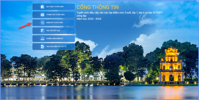 Hướng dẫn đăng ký tuyển sinh trực tuyến đầu cấp tại Hà Nội năm học 2023 - 2024 - Ảnh 3.
