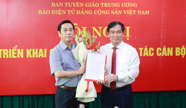 Phân công nhân sự phụ trách Báo điện tử Đảng Cộng sản Việt Nam - Ảnh 1.