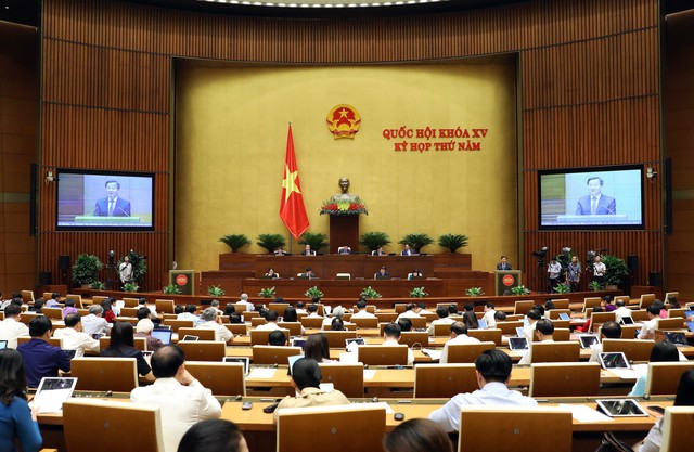 Phó Thủ tướng Lê Minh Khái báo cáo giải trình trước Quốc hội - Ảnh 9.