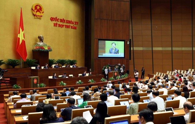 Phó Thủ tướng Lê Minh Khái báo cáo giải trình trước Quốc hội - Ảnh 8.