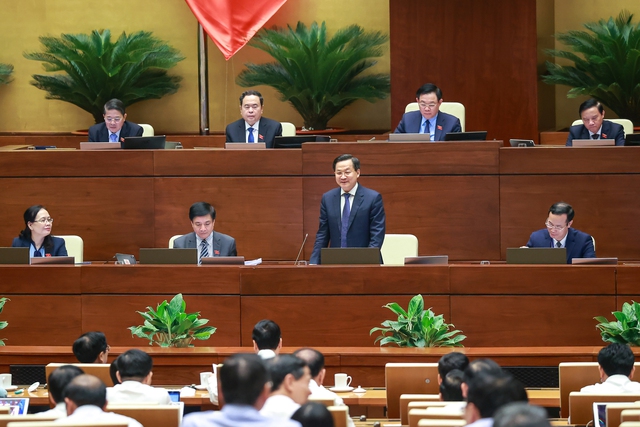 Phó Thủ tướng Lê Minh Khái báo cáo giải trình trước Quốc hội - Ảnh 5.