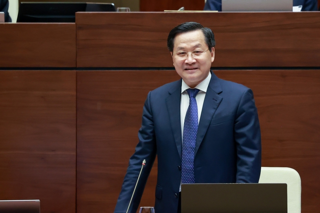 Phó Thủ tướng Lê Minh Khái báo cáo giải trình trước Quốc hội - Ảnh 7.
