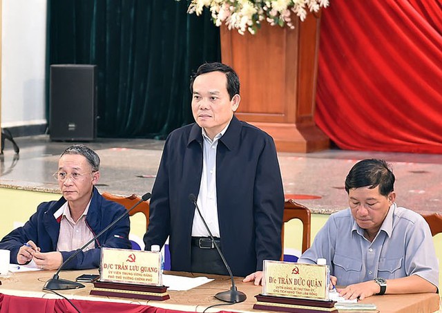 Sạt lở nghiêm trọng tại Lâm Đồng: Phó Thủ tướng Trần Lưu Quang đến hiện trường chỉ đạo khắc phục hậu quả - Ảnh 5.