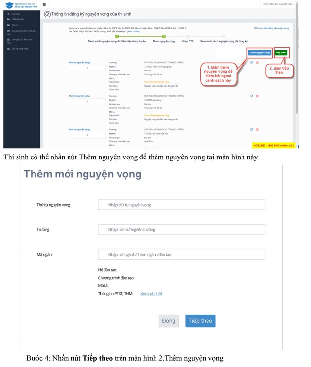 Hướng dẫn thực hành đăng ký xét tuyển đại học 2023 - Ảnh 6.