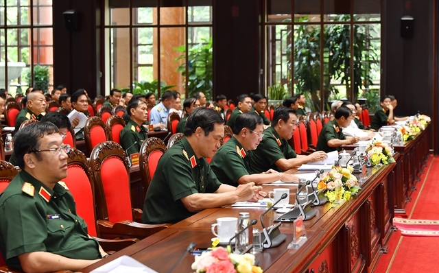 Lấy phiếu tín nhiệm Ủy viên Ban Thường vụ Quân ủy Trung ương và Thứ trưởng Bộ Quốc phòng - Ảnh 2.