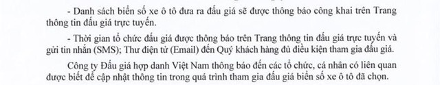  Danh sách 11 &quot;biển số ô tô đẹp&quot; sẽ được đấu giá ngày 22/8 - Ảnh 2.