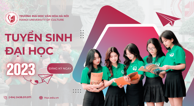 Điểm chuẩn Trường Đại học Văn hóa Hà Nội 2023 - Ảnh 1.