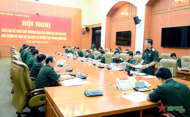 Đề xuất các trường Quân đội được đào tạo hệ dân sự - Ảnh 2.