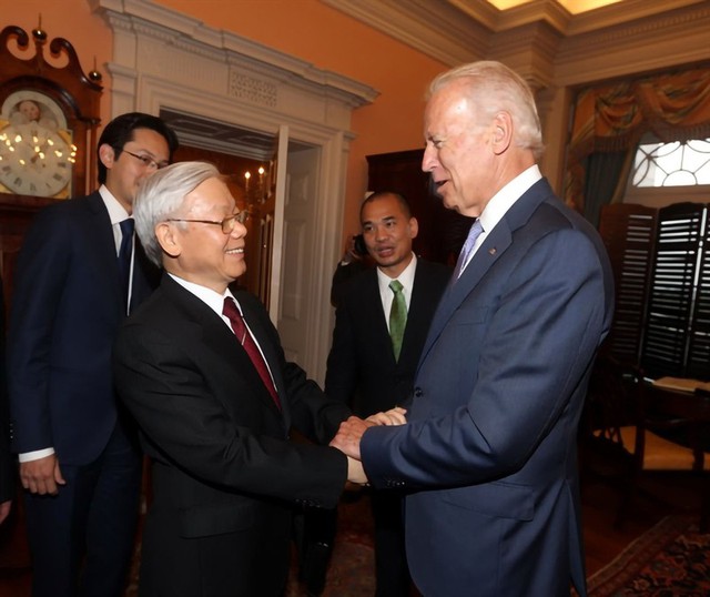 Tổng thống Hoa Kỳ Joe Biden thăm cấp Nhà nước tới Việt Nam theo lời mời của Tổng Bí thư Nguyễn Phú Trọng - Ảnh 3.
