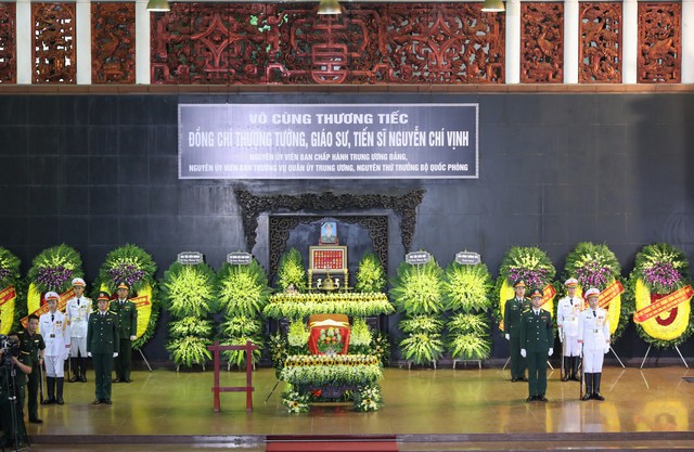 Tổ chức trọng thể Lễ tang Thượng tướng, GS.TS Nguyễn Chí Vịnh theo nghi thức Cấp cao - Ảnh 1.