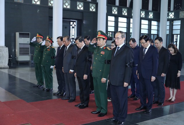 Tổ chức trọng thể Lễ tang Thượng tướng, GS.TS Nguyễn Chí Vịnh theo nghi thức Cấp cao - Ảnh 9.