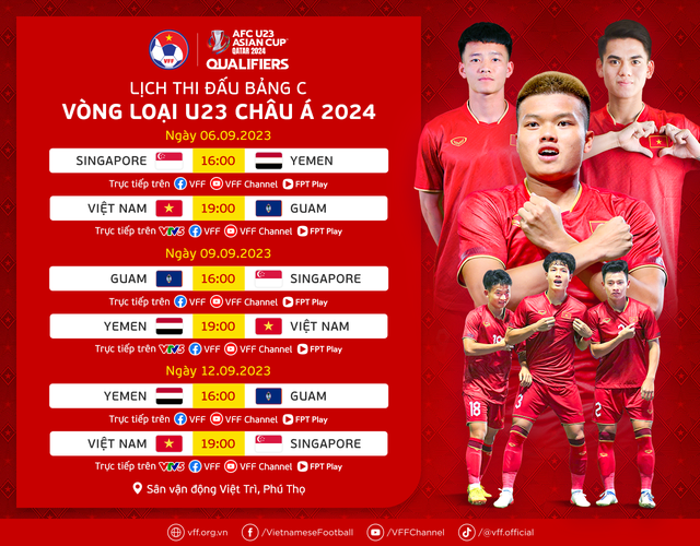 Danh sách, lịch tranh tài của Đội tuyển chọn U23 VN bên trên Vòng loại U23 Á Lục - Hình ảnh 7.
