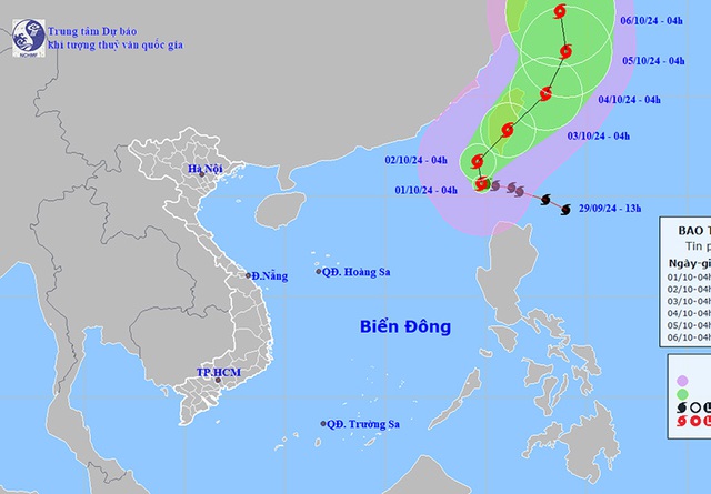 TIN BÃO SỐ 5 (Karathon) và các chỉ đạo ứng phó- Ảnh 1.