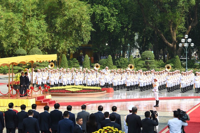 THỦ TƯỚNG PHẠM MINH CHÍNH CHỦ TRÌ LỄ ĐÓN CHÍNH THỨC VÀ HỘI ĐÀM VỚI THỦ TƯỚNG TRUNG QUỐC LÝ CƯỜNG- Ảnh 30.