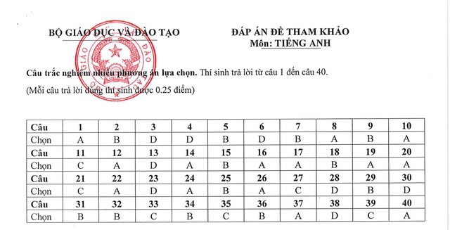 Đề tham khảo thi tốt nghiệp THPT môn Tiếng Anh từ năm 2025- Ảnh 5.