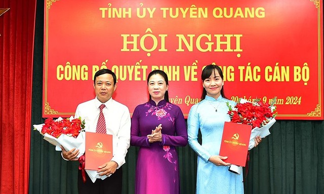 Ban Bí thư chỉ định 2 Tỉnh ủy viên; chuẩn y nhân sự Ủy ban Kiểm tra Tỉnh ủy- Ảnh 2.