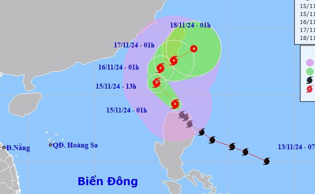 Tin Bão USAGI và các chỉ đạo ứng phó- Ảnh 1.