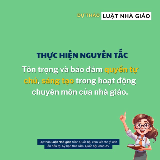 Những điểm mới quan trọng trong dự thảo LUẬT NHÀ GIÁO- Ảnh 9.