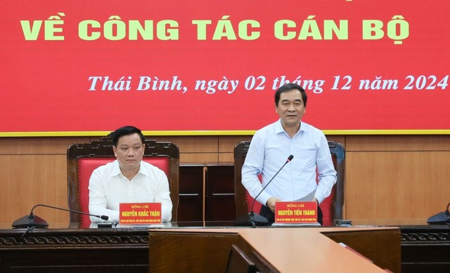 Thái Bình bầu tân Bí thư Tỉnh ủy- Ảnh 1.