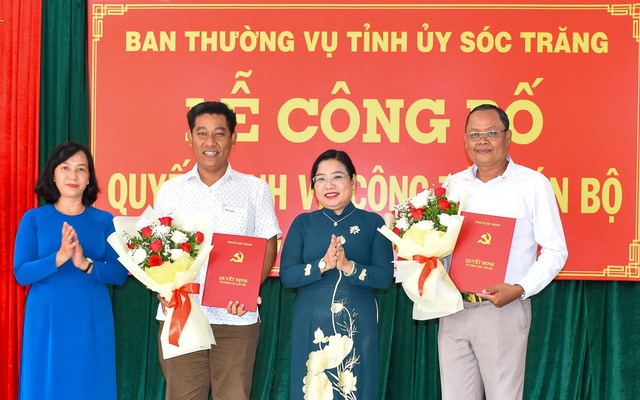 Ban Thường vụ, Chủ tịch UBND, Thường trực HĐND tỉnh điều động, bổ nhiệm nhân sự mới- Ảnh 1.