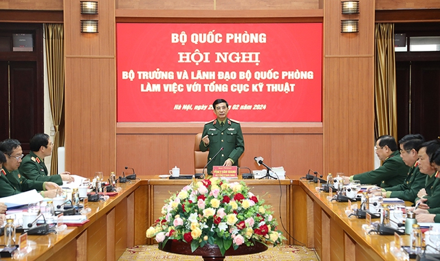Đại tướng Phan Văn Giang chỉ đạo nghiên cứu tổ chức sáp nhập cơ quan cấp chiến dịch- Ảnh 1.