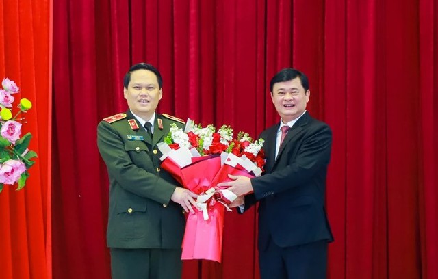 Giám đốc Công an tỉnh được thăng cấp hàm Thiếu tướng, chỉ định tham gia Ban Thường vụ Tỉnh ủy- Ảnh 1.