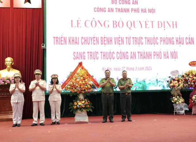 Chuyển Bệnh viện từ Phòng Hậu cần sang trực thuộc Công an thành phố- Ảnh 1.