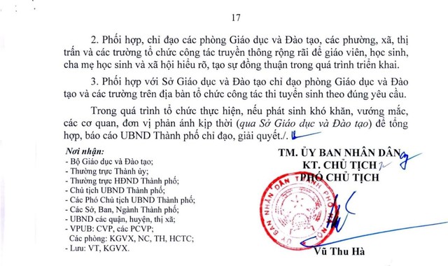 Chi tiết LỊCH THI TUYỂN SINH LỚP 10 của Hà Nội năm học 2024-2025- Ảnh 17.