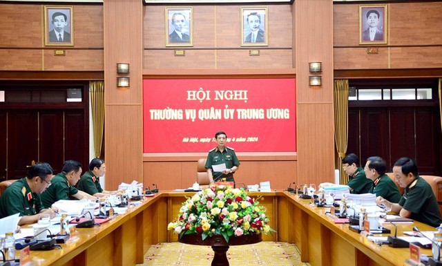 Đại tướng Phan Văn Giang chỉ đạo sắp xếp chức danh, chức vụ Quân đội- Ảnh 1.