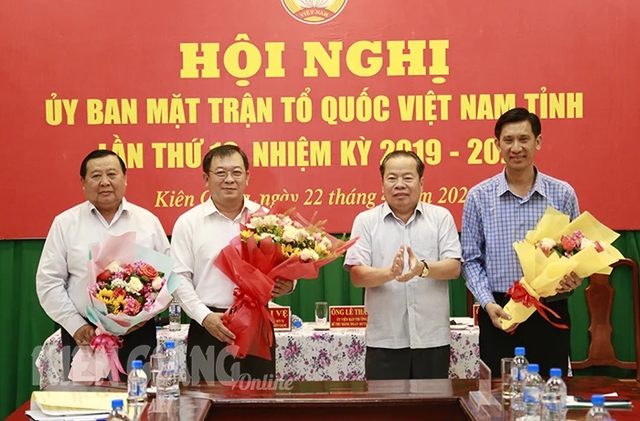 Kiên Giang có tân Chủ tịch Ủy ban Mặt trận Tổ quốc Việt Nam tỉnh - Ảnh 1.