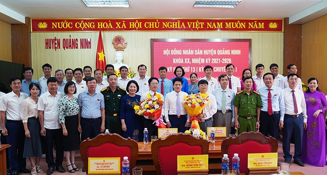 Quảng Bình có 3 tân Chủ tịch HĐND, UBND huyện- Ảnh 2.