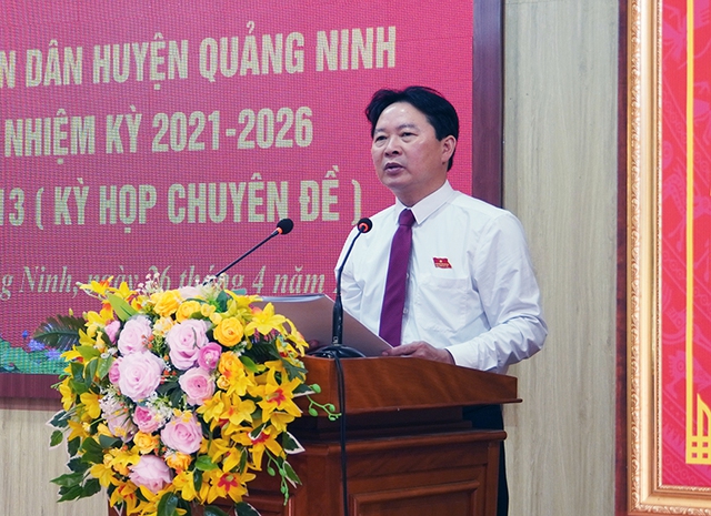 Quảng Bình có 3 tân Chủ tịch HĐND, UBND huyện- Ảnh 3.
