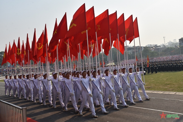 Pháo lễ, không quân, khối quân đội, công an,... tham gia hợp luyện diễu binh, diễu hành- Ảnh 4.