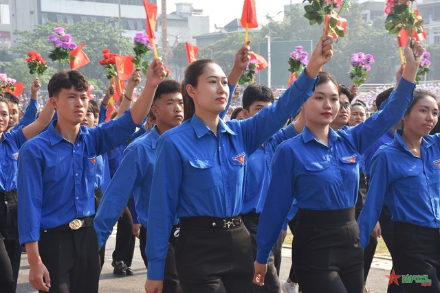 Pháo lễ, không quân, khối quân đội, công an,... tham gia hợp luyện diễu binh, diễu hành- Ảnh 13.