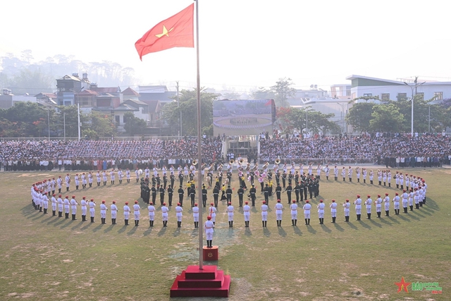 Pháo lễ, không quân, khối quân đội, công an,... tham gia hợp luyện diễu binh, diễu hành- Ảnh 5.