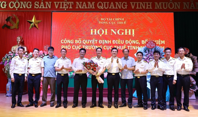 Bổ nhiệm tân Phó Cục trưởng Cục Thuế tỉnh Nam Định- Ảnh 2.