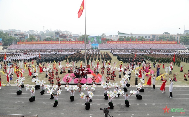 70 năm Chiến thắng Điện Biên Phủ: Sơ duyệt diễu binh, diễu hành- Ảnh 13.