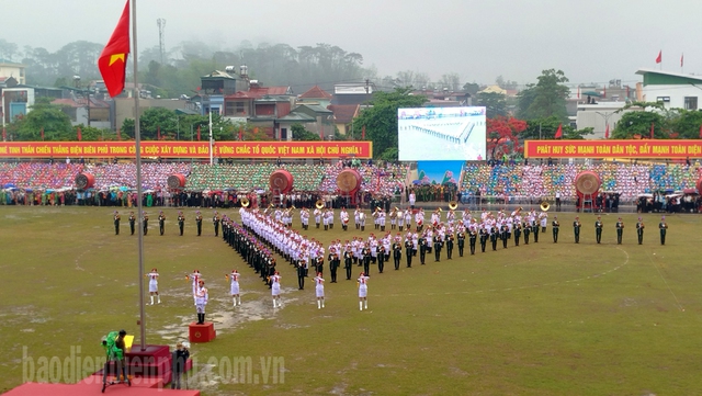 TOÀN CẢNH DIỄU BINH, DIỄU HÀNH KỶ NIỆM 70 NĂM CHIẾN THẮNG ĐIỆN BIÊN PHỦ 7/5/2024- Ảnh 102.