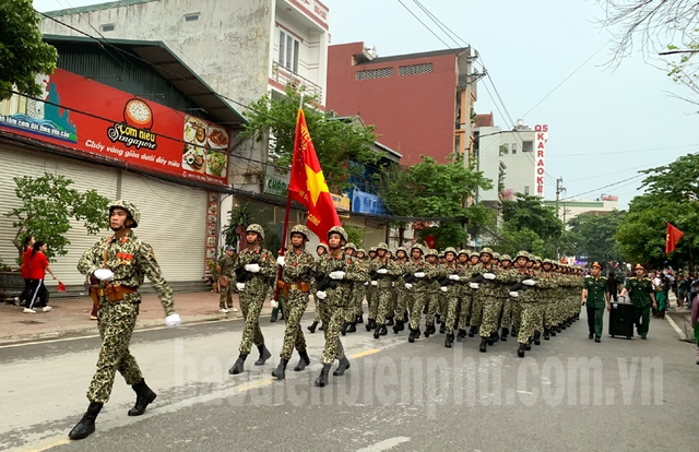 TOÀN CẢNH DIỄU BINH, DIỄU HÀNH KỶ NIỆM 70 NĂM CHIẾN THẮNG ĐIỆN BIÊN PHỦ 7/5/2024- Ảnh 112.